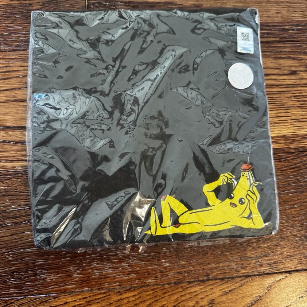 NEW FORTNITE Epic Games Peely Flippin Sexy Banana 16 Black Napkins Game‎ Night